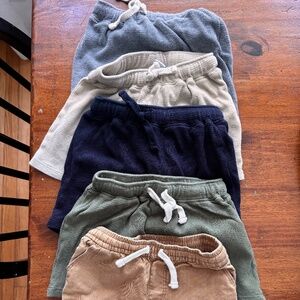 5 pairs 18-24mo boy shorts